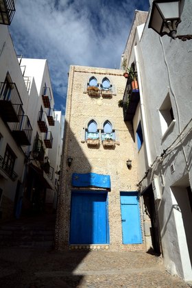 La Maison aux coquillages (Casa de las Conchas), dans les ruelles de la vieille ville.